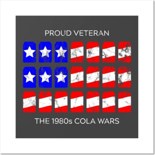 Proud Veteran 1980s Cola Wars Posters and Art